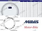 МОТО ГУМА ВЪНШНА 120/80-19 63M TT TERRA FORCE-MX SM МИТАС-3